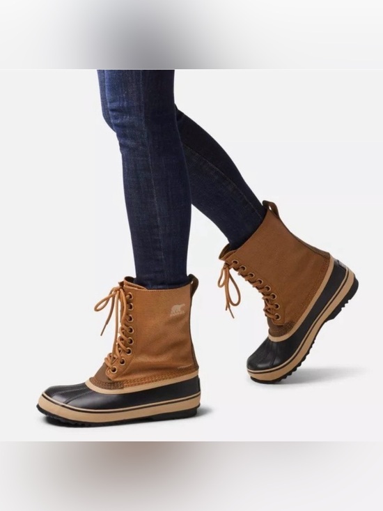Sorel Shoes - Sorel Womens 1964 Premium Duck Boots Brown Waterproof Leather
